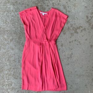 Diane Von Furstenberg Pink Silk Dress